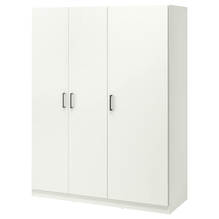 Ikea Dombas Wardrobe White 140x181 Cm Home Furniture