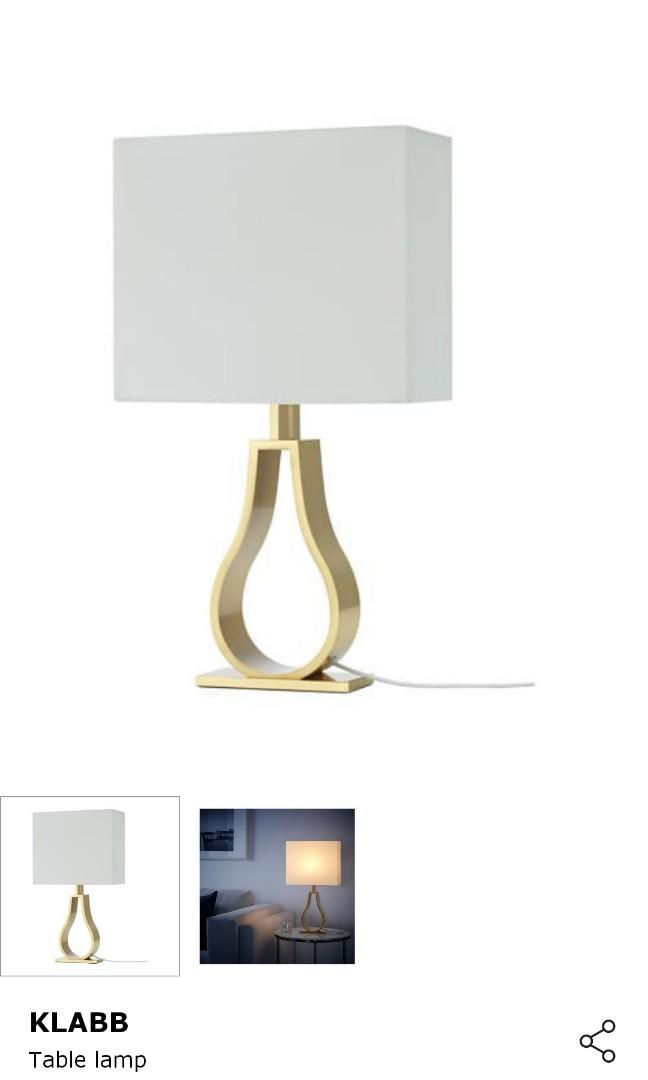 Ikea klabb lamp deals bulb