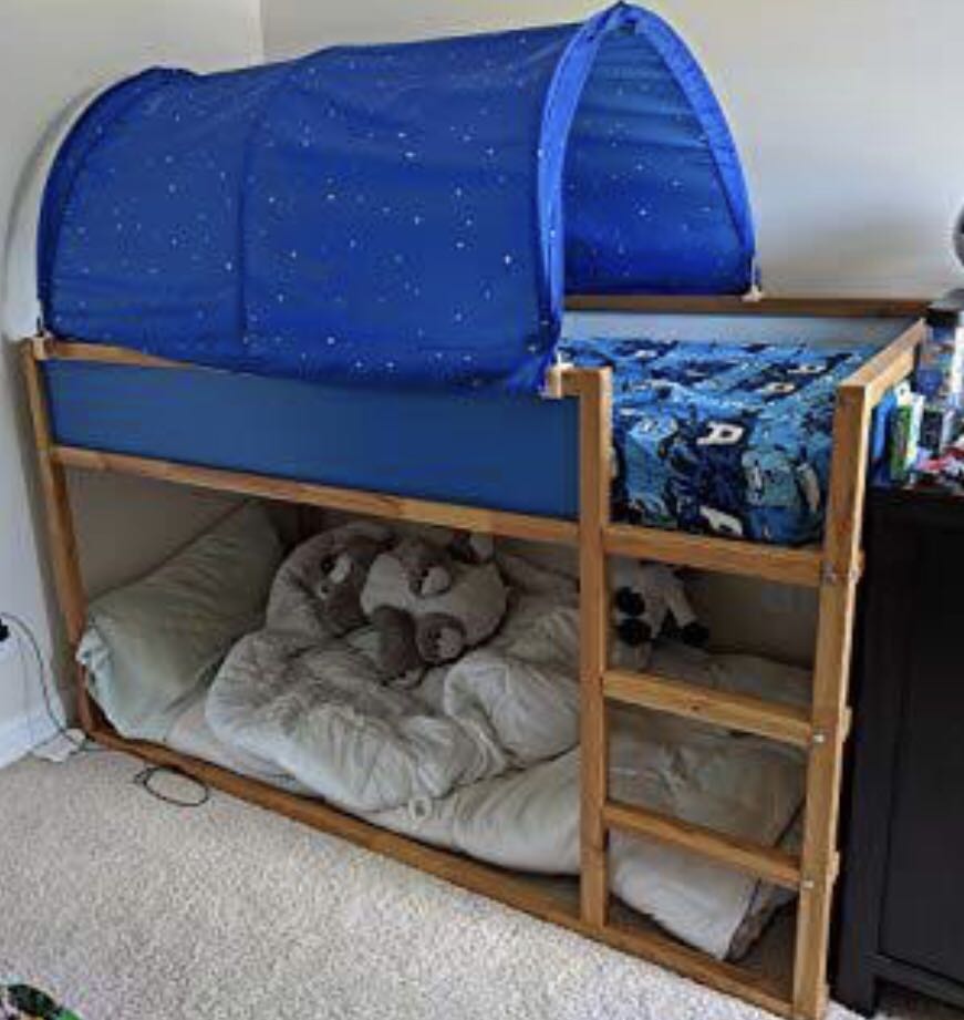 IKEA Kura Reversible bunk bed, Furniture & Home Living, Furniture, Bed