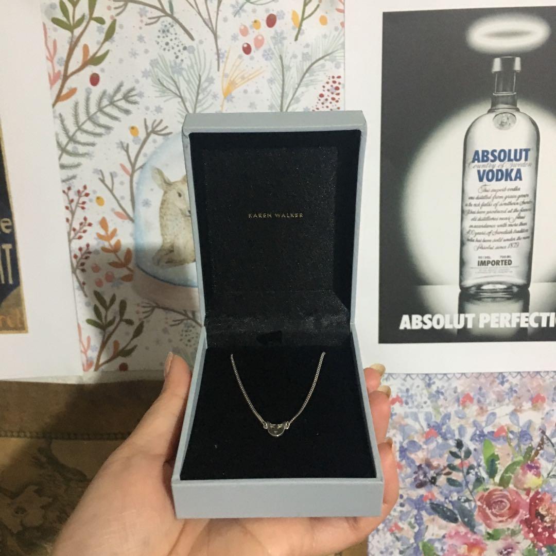 Karen walker cat necklace on sale