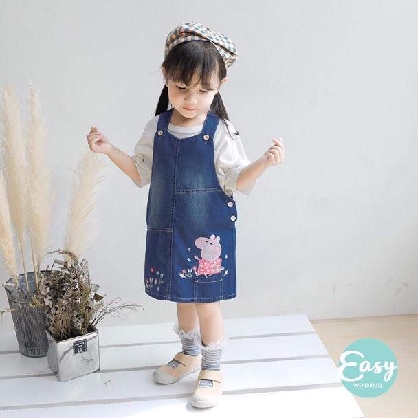 Peppa pig denim best sale dress