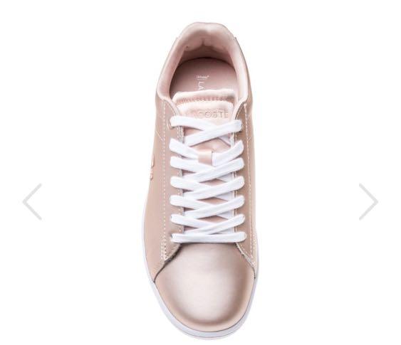 lacoste carnaby rose gold