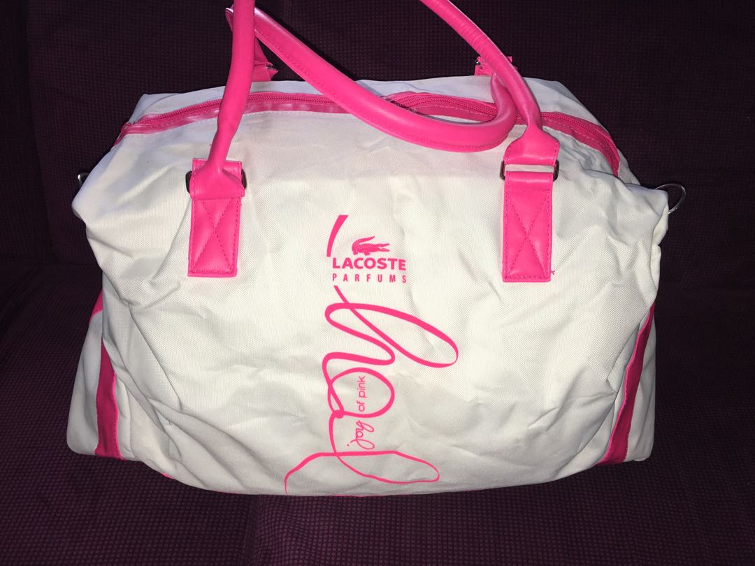 Lacoste Joy of Pink Holdall Bag, Sports Equipment, Other Sports