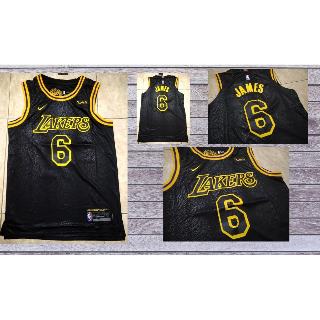lebron james number 6 lakers jersey