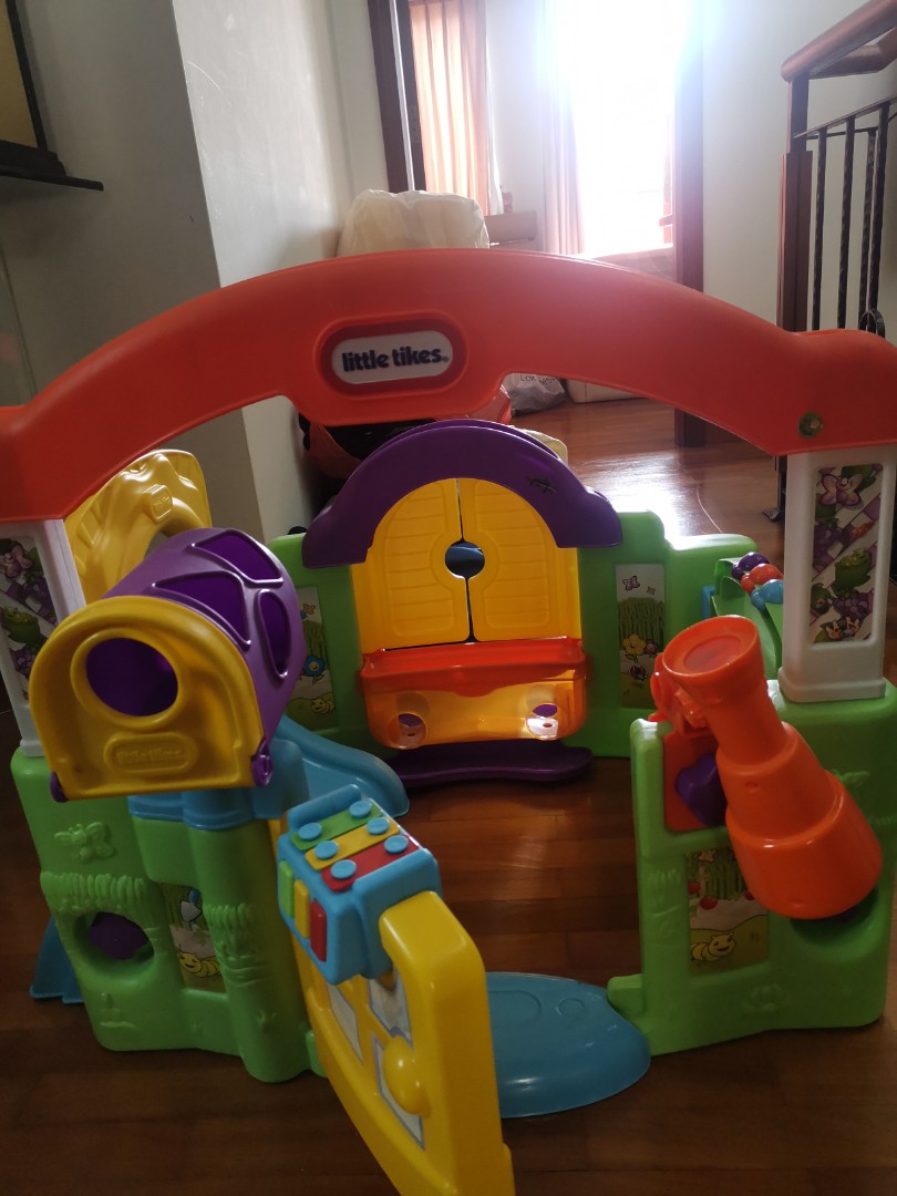 Little tikes garden sale baby playset