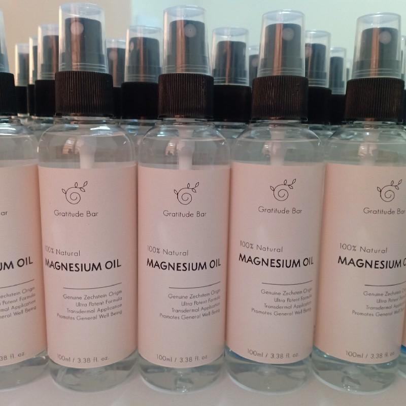 Magnesium Oil By Gratitude Bar Health Beauty Skin Bath Body On Carousell
