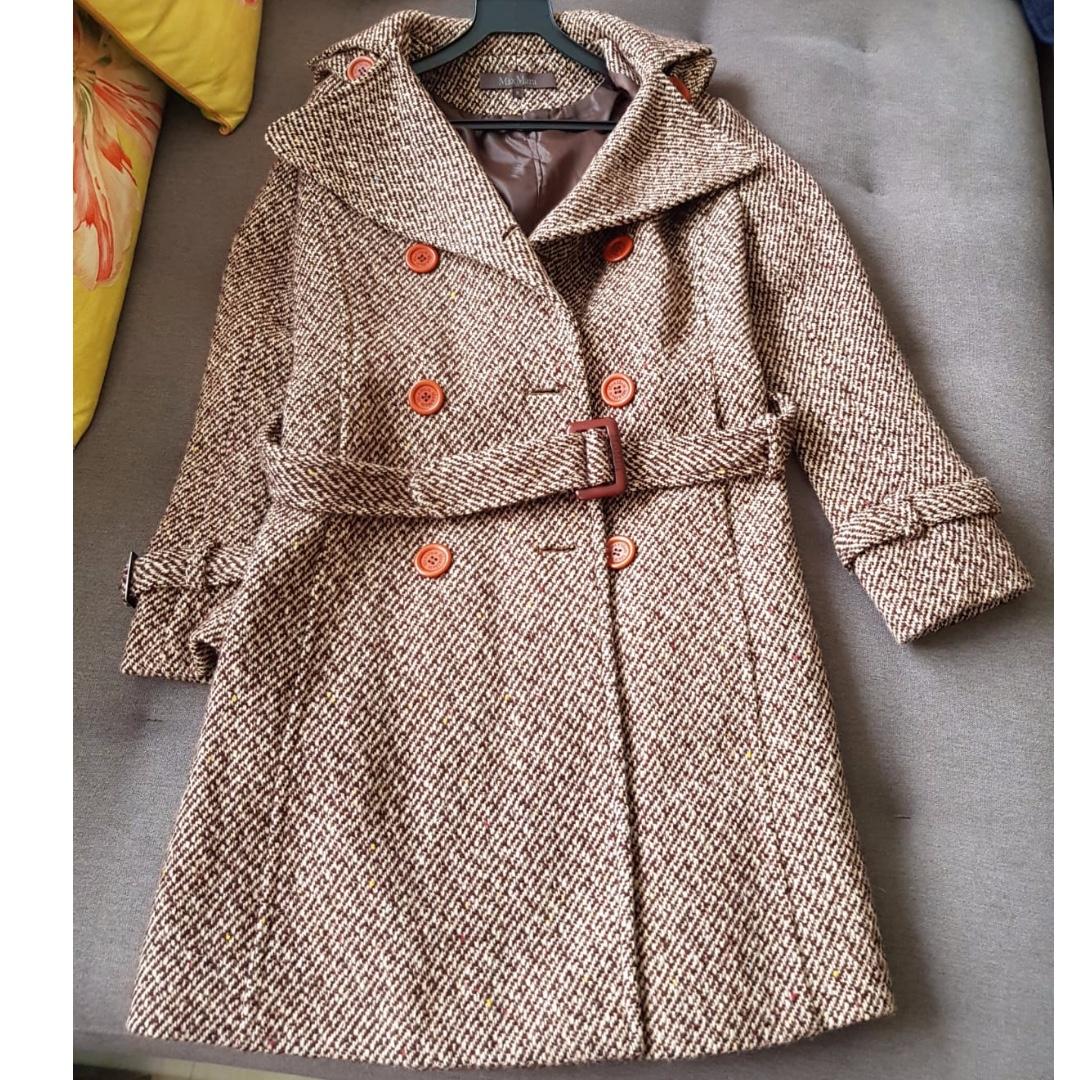 Max Mara Coat Brown Colour Luxury Apparel Women S On Carousell