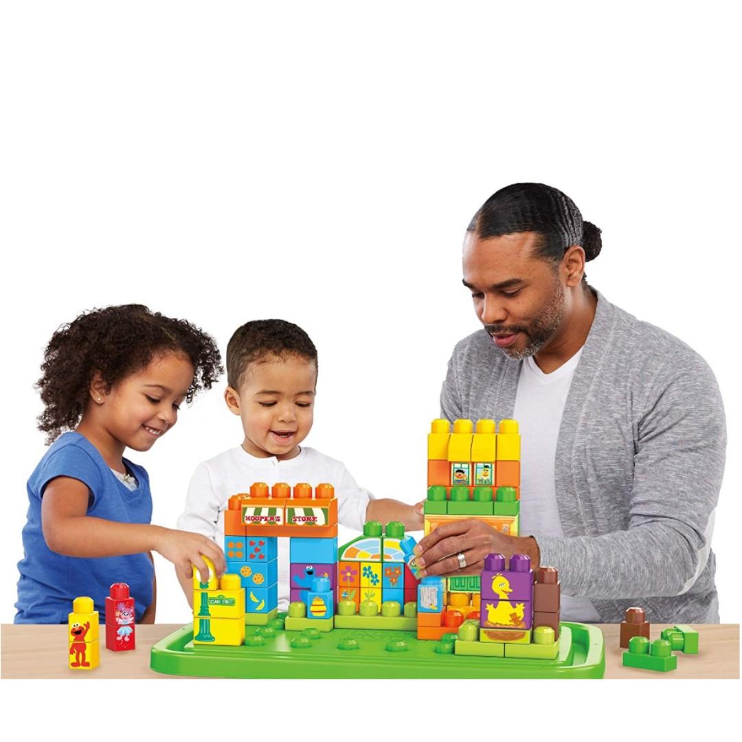 mega bloks sesame street let's build sesame street