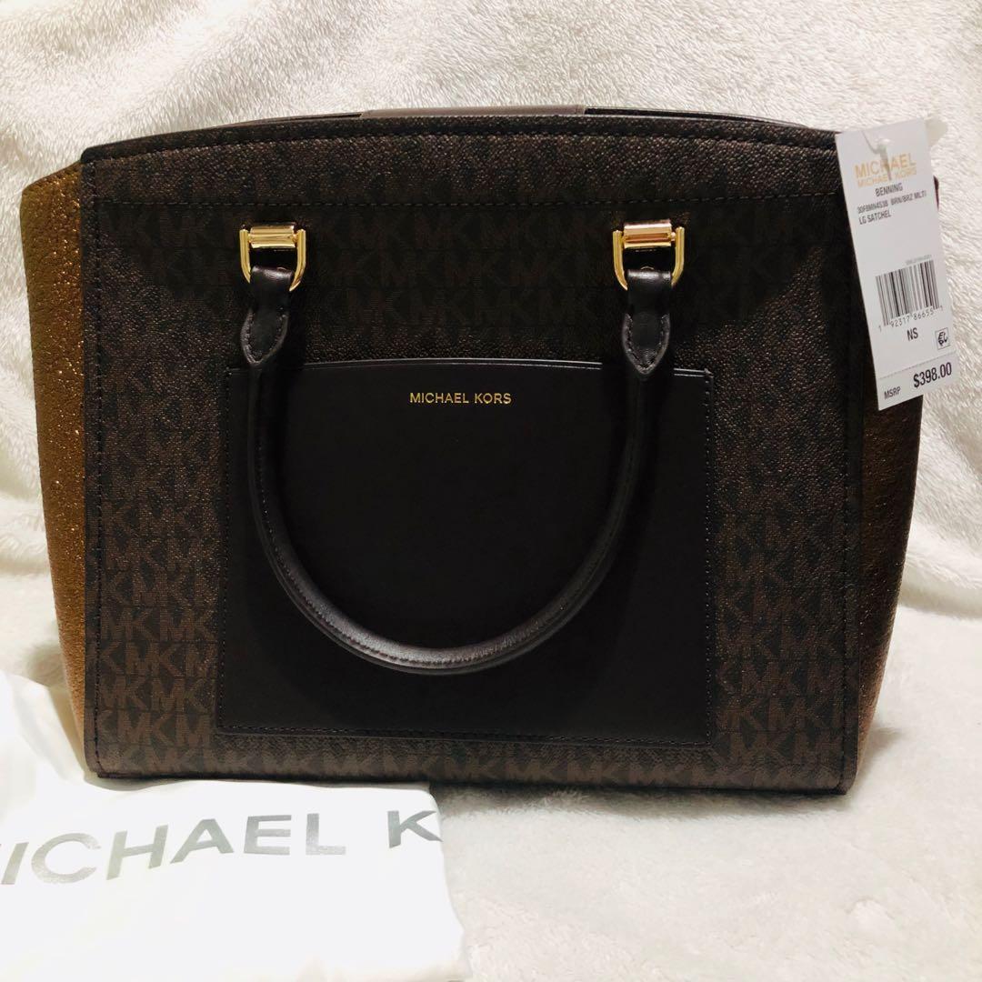 Michael kors deals benning lg satchel