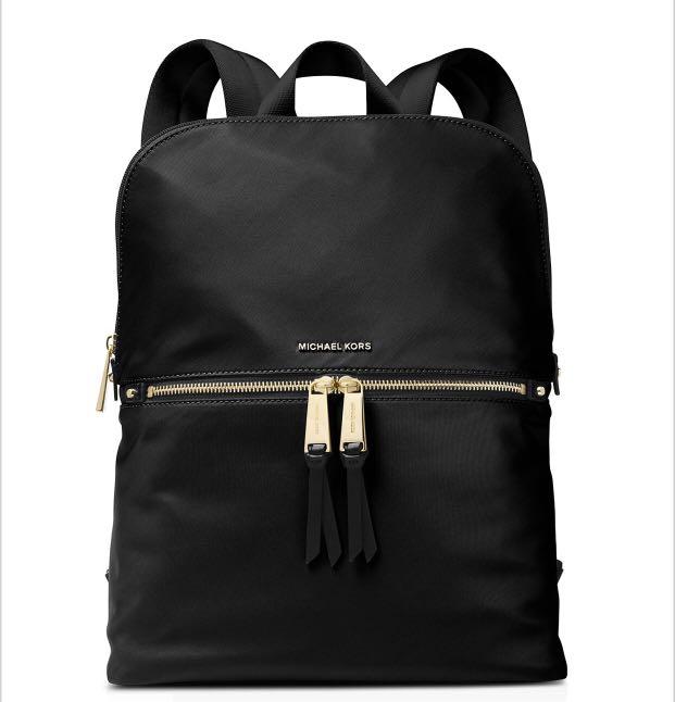 michael kors polly medium nylon backpack
