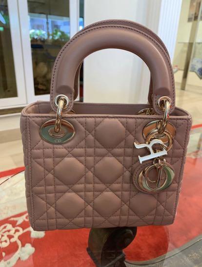 Mini lady dior used outlet
