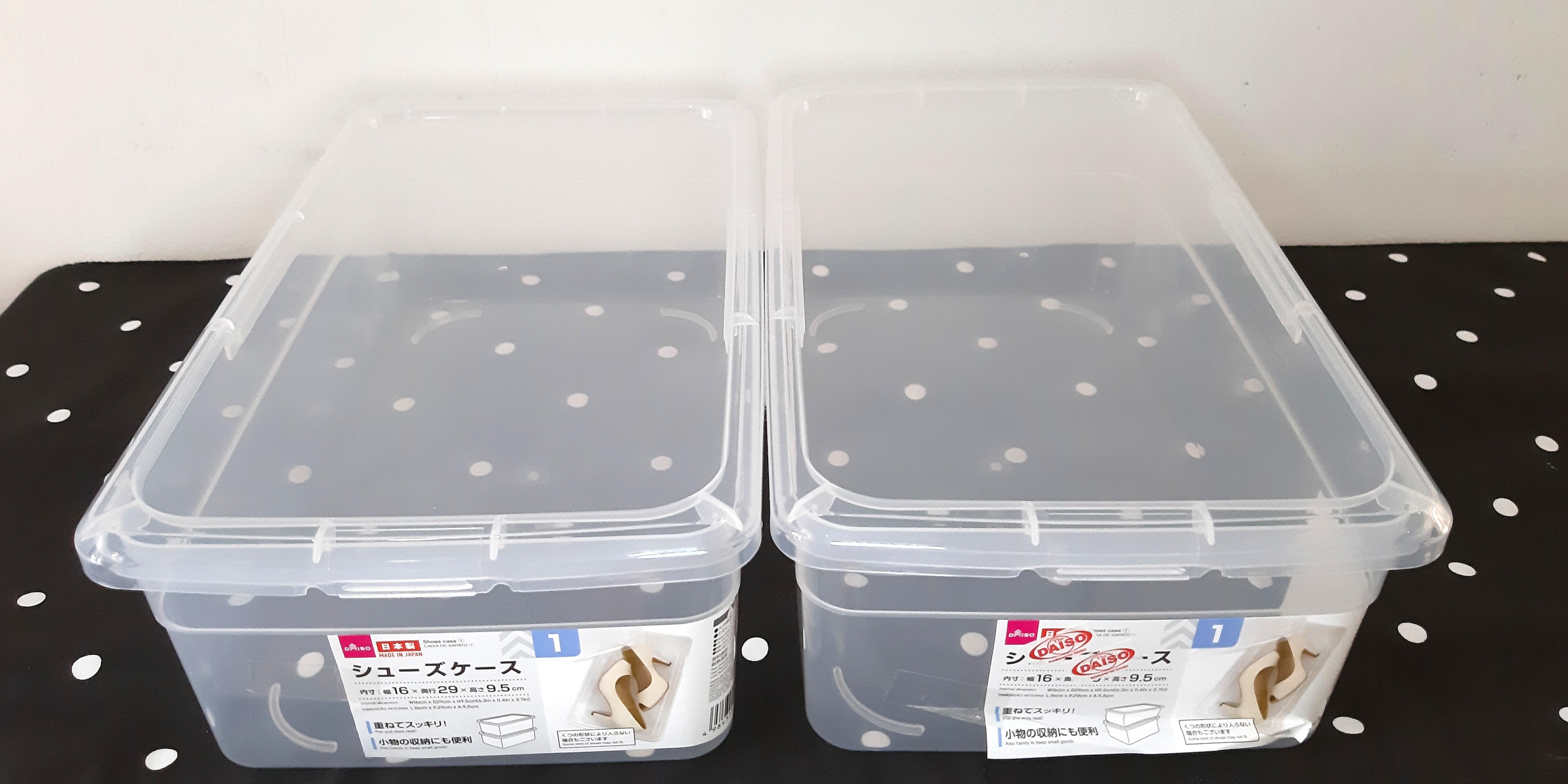 Shoe sales box daiso