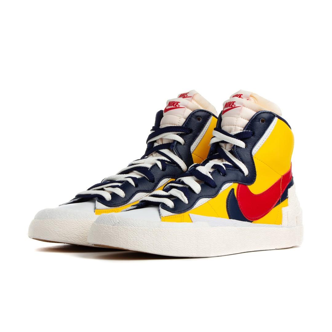 Blazer sacai yellow new arrivals
