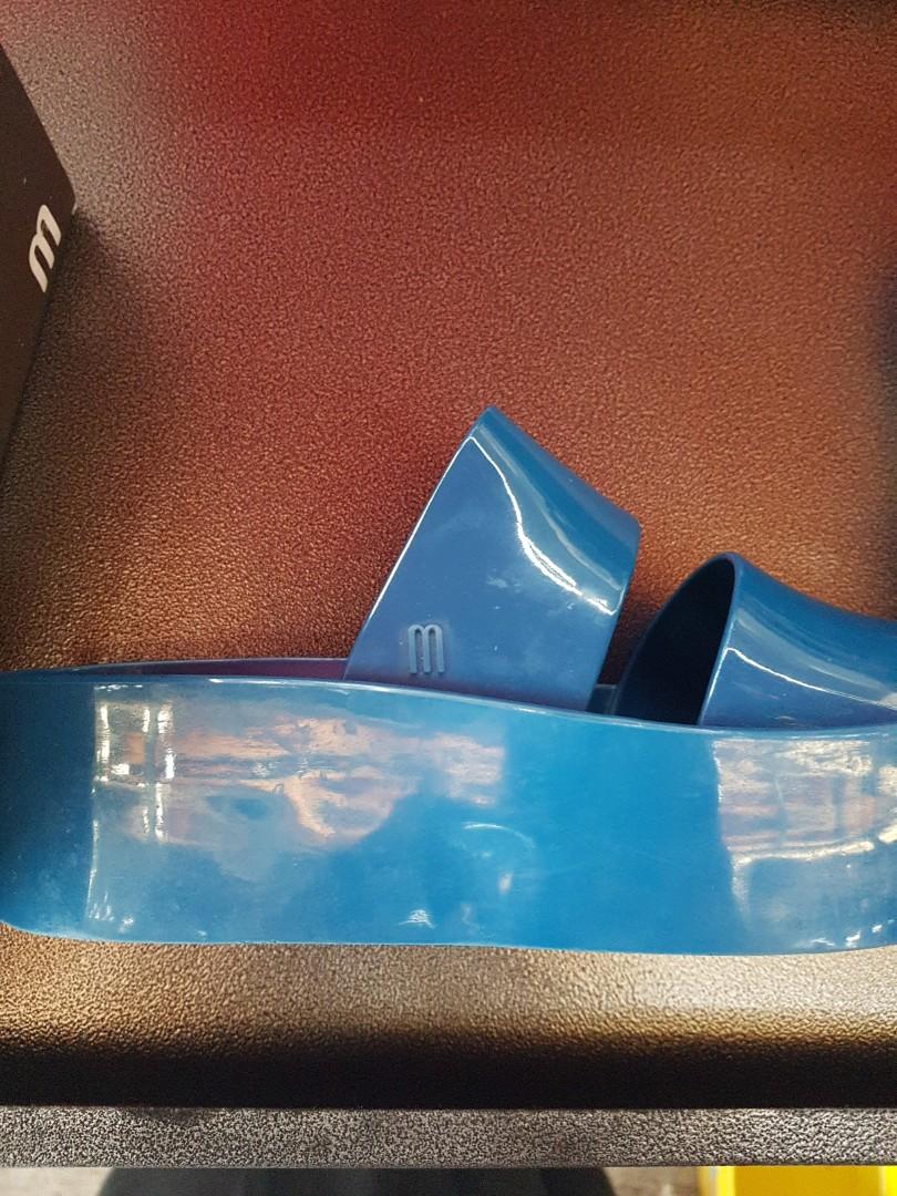 Original Melissa Shibuya (blue) (Category: Heels) located in Manila. Submitted by nattytime (Listing ID 244577190, Image 2). Description: Only used 4x. Great condition still smells new too! Still in box and dust bag..