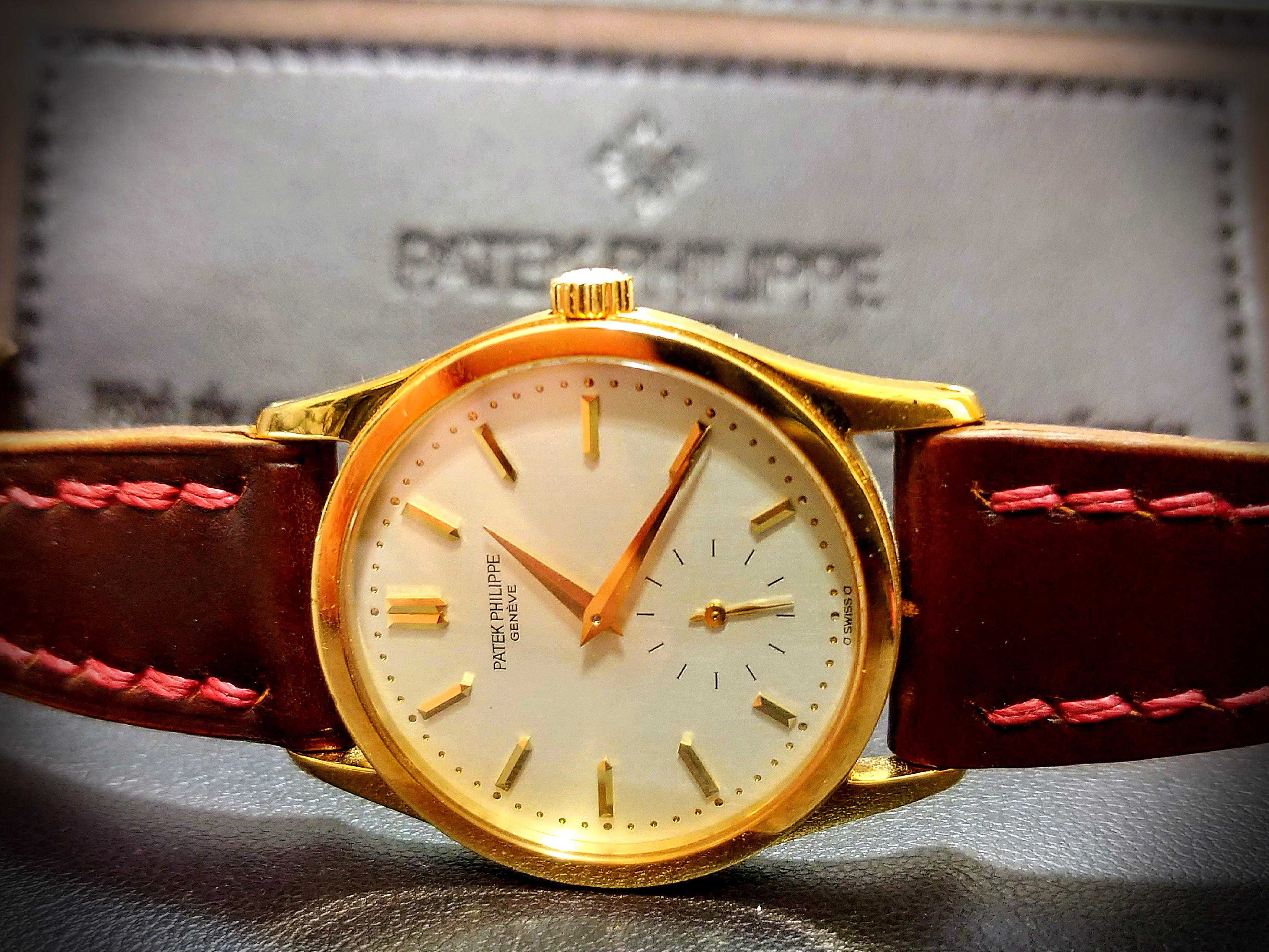 Patek Philippe 3796 Calatrava Yellow Gold Dress Watch