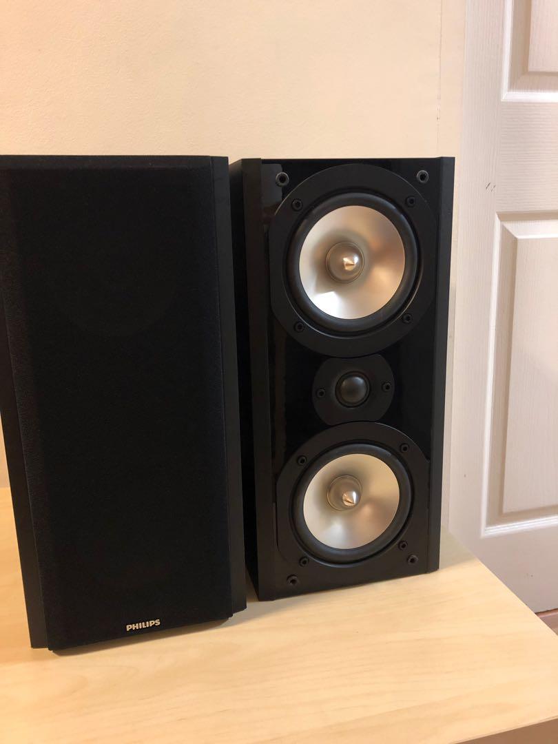 philips bookshelf speakers
