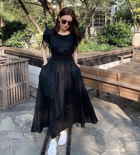 Pomelo new arrivals black dress