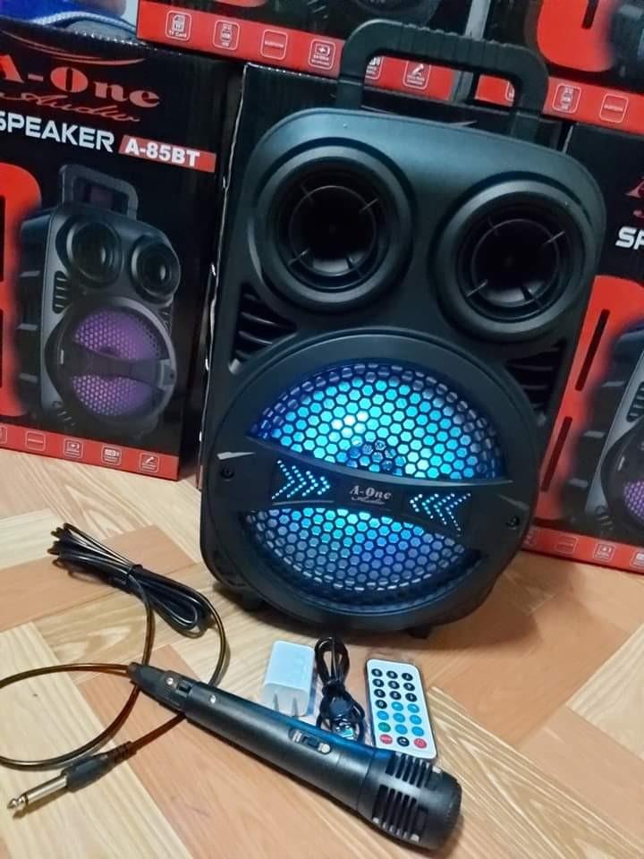 rechargeable microphone and speaker