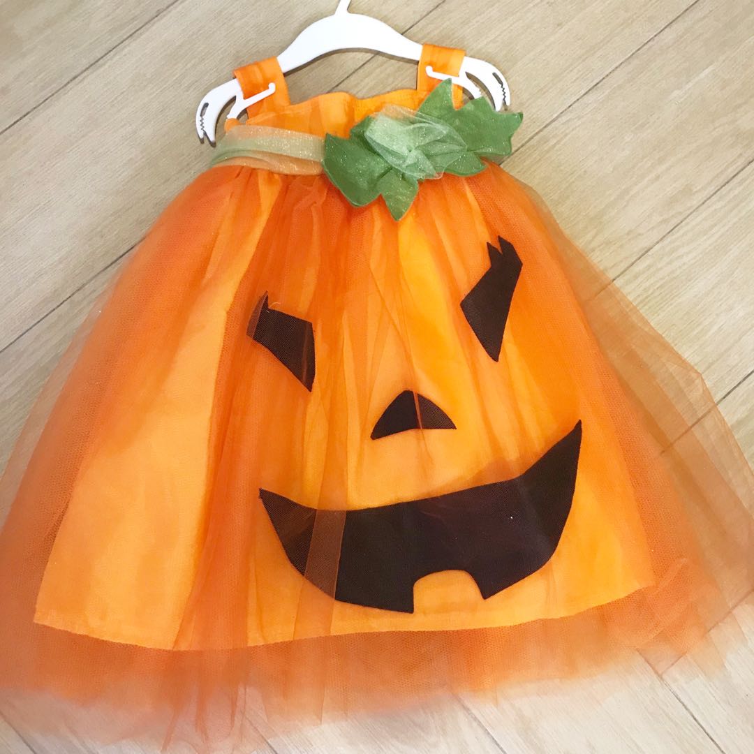 Pottery Barn Kids Pumpkin Princess Costume 3t On Carousell