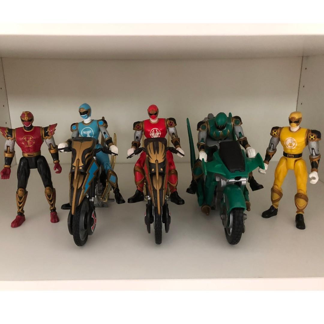 retro power rangers toys