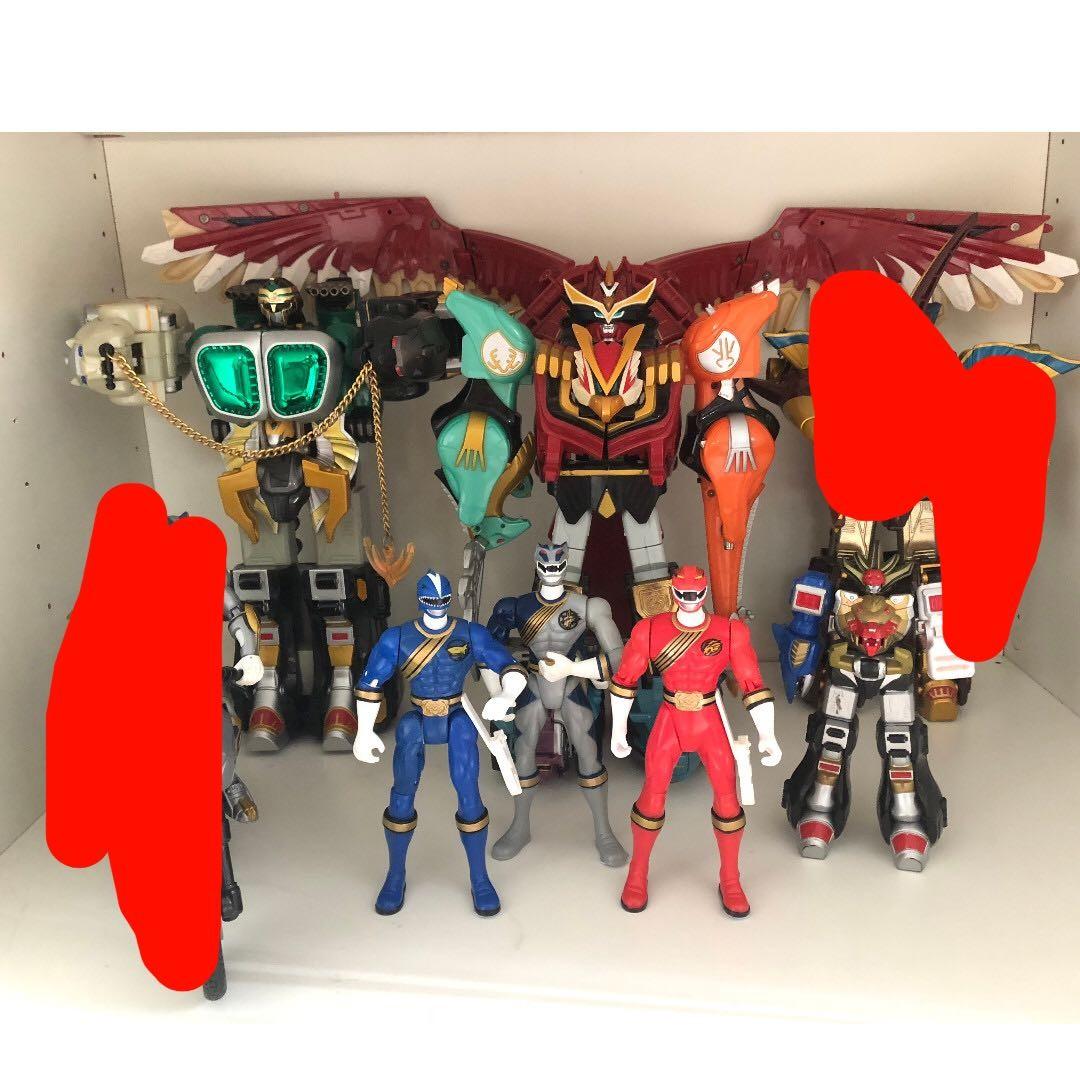 power rangers wild force action figures