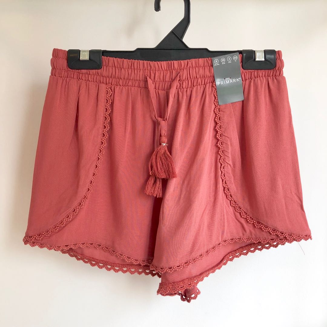 Primark Beach Coral Red Lounge Cotton 