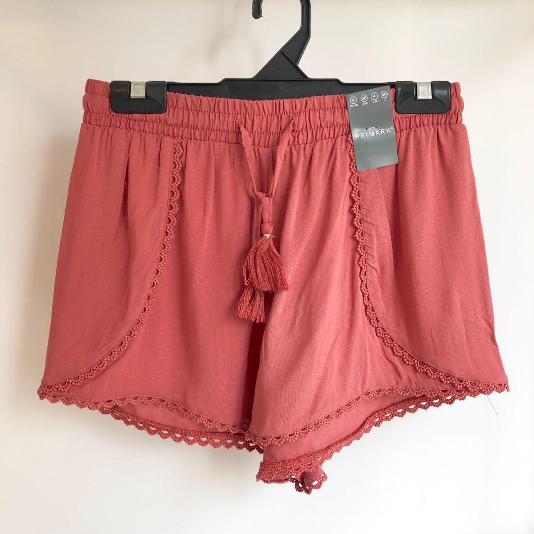 Red shorts womens primark outlet