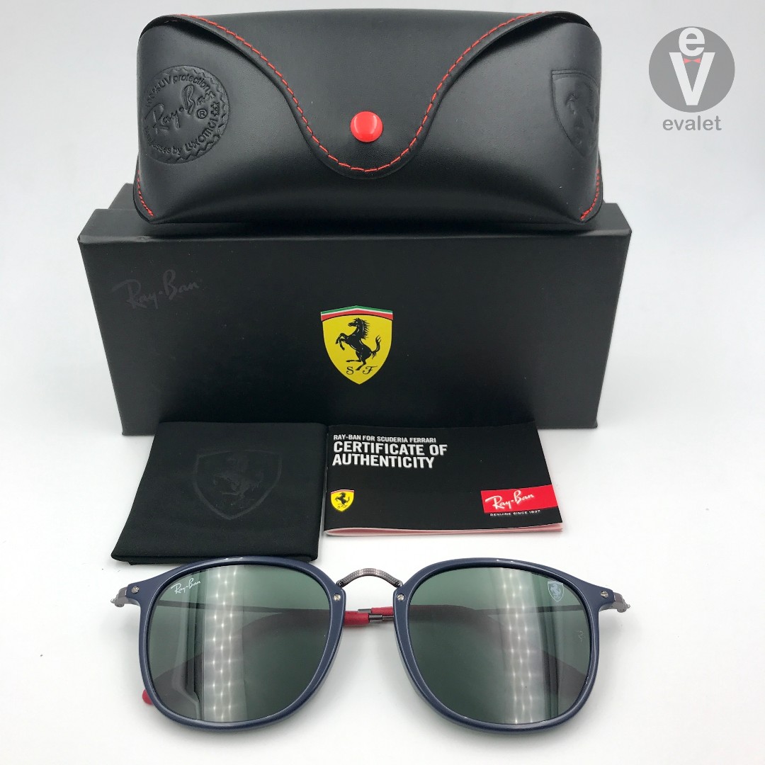 RayBan 2448MF F61531 SCUDERIA FERRARI COLLECTION SUNGLASSES Men s