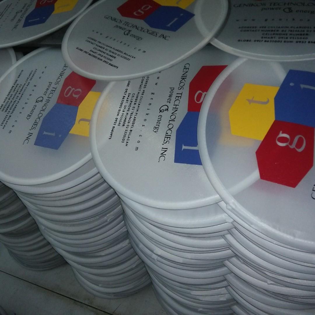 Rush Foldable Fan With Print Ang Tshirt Printing Everything Else Others On Carousell