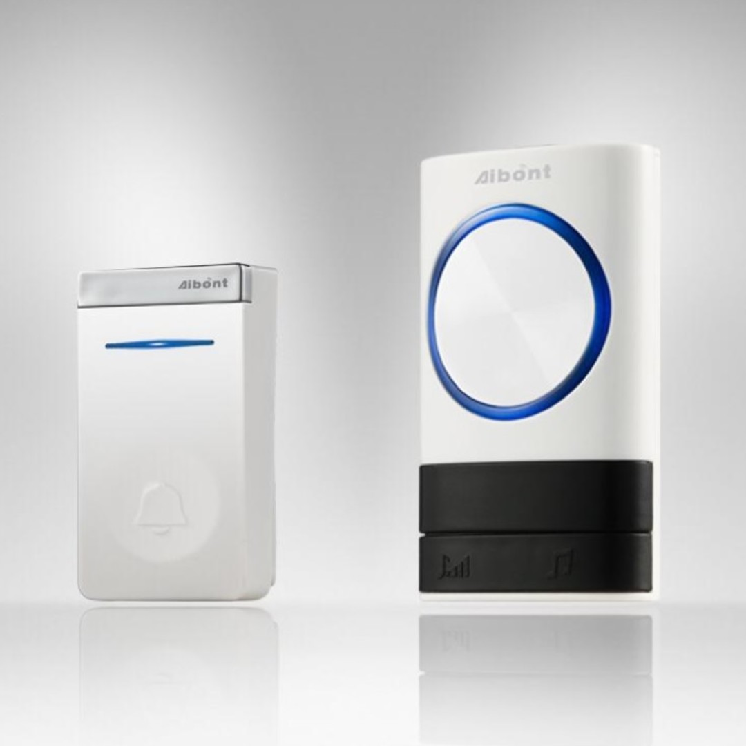 Loud 3 Levels Volume No Battery Required 38 Ringtones Ip44 Waterproof Door Chime Plug In Door