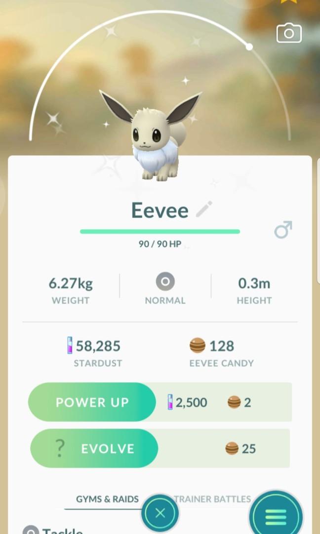 Sell Shiny Eevee Pokemon Go Video Gaming Gaming Accessories Game Gift Cards Accounts On Carousell Sell Shiny Eevee Pokemon Go Video Gaming Gaming Accessories Game Gift Cards Accounts On Carousell
