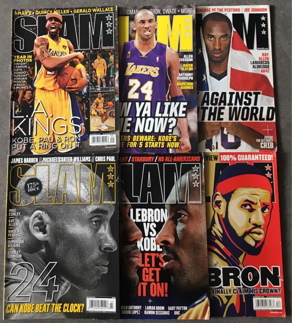 SLAM Lebron James Covers for Sale
