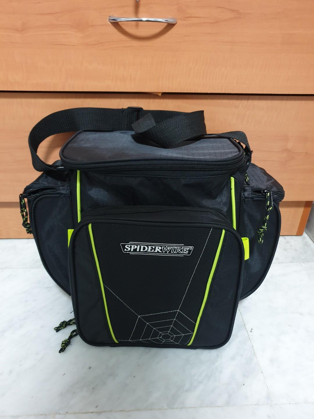 Spiderwire Sling Fishing Tackle Bag Sports Equipment Fishing on