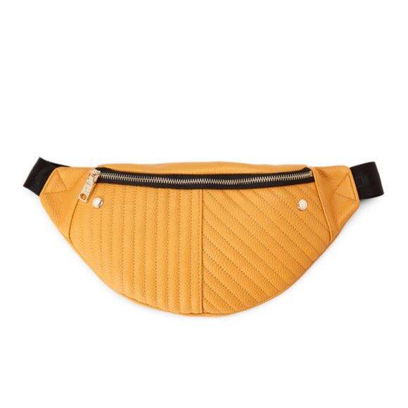mustard fanny pack