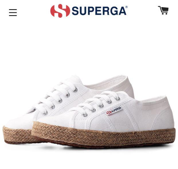 US 8 Superga Espadrilles Women s Fashion Footwear Sneakers on Carousell