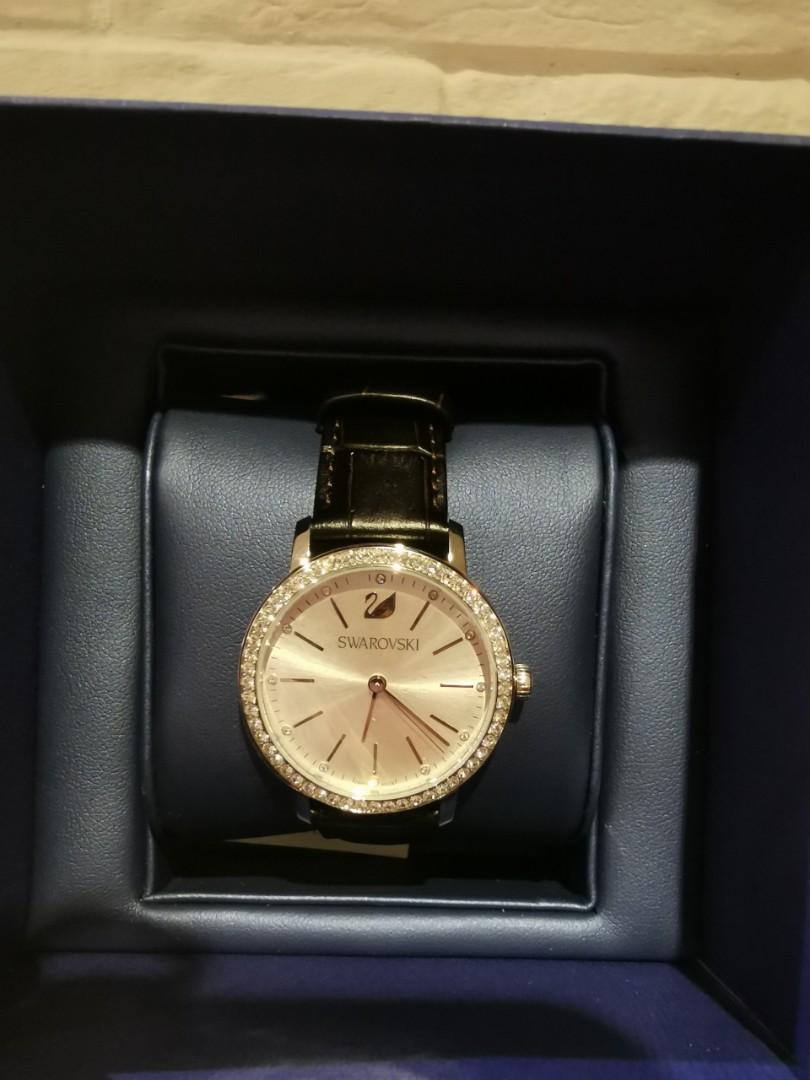 Swarovski Graceful Lady LS Brown Watch Mobile Phones Gadgets Wearables Smart Watches on Carousell