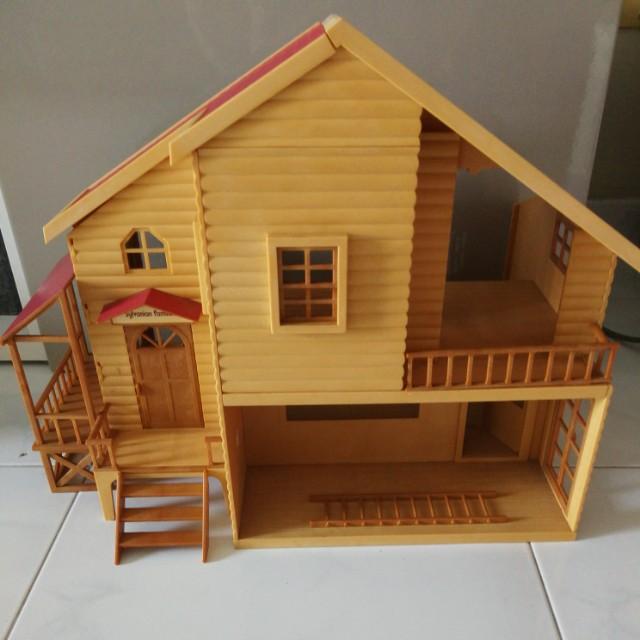sylvanian families vintage house