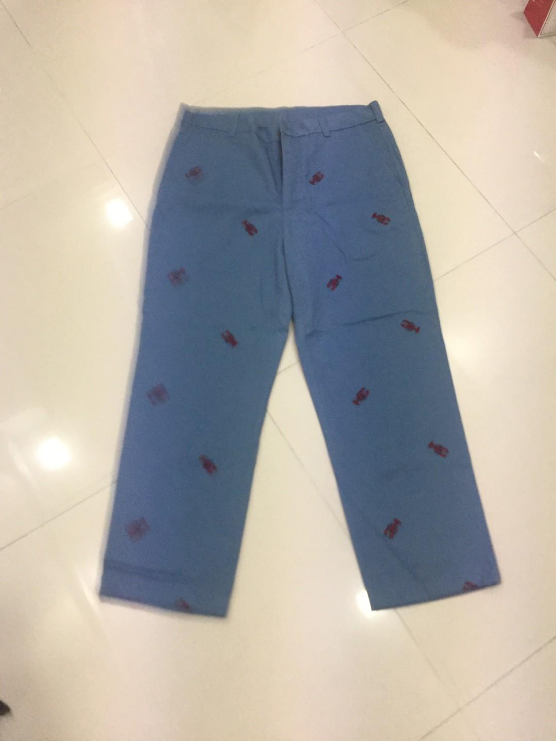 brooks brothers embroidered pants