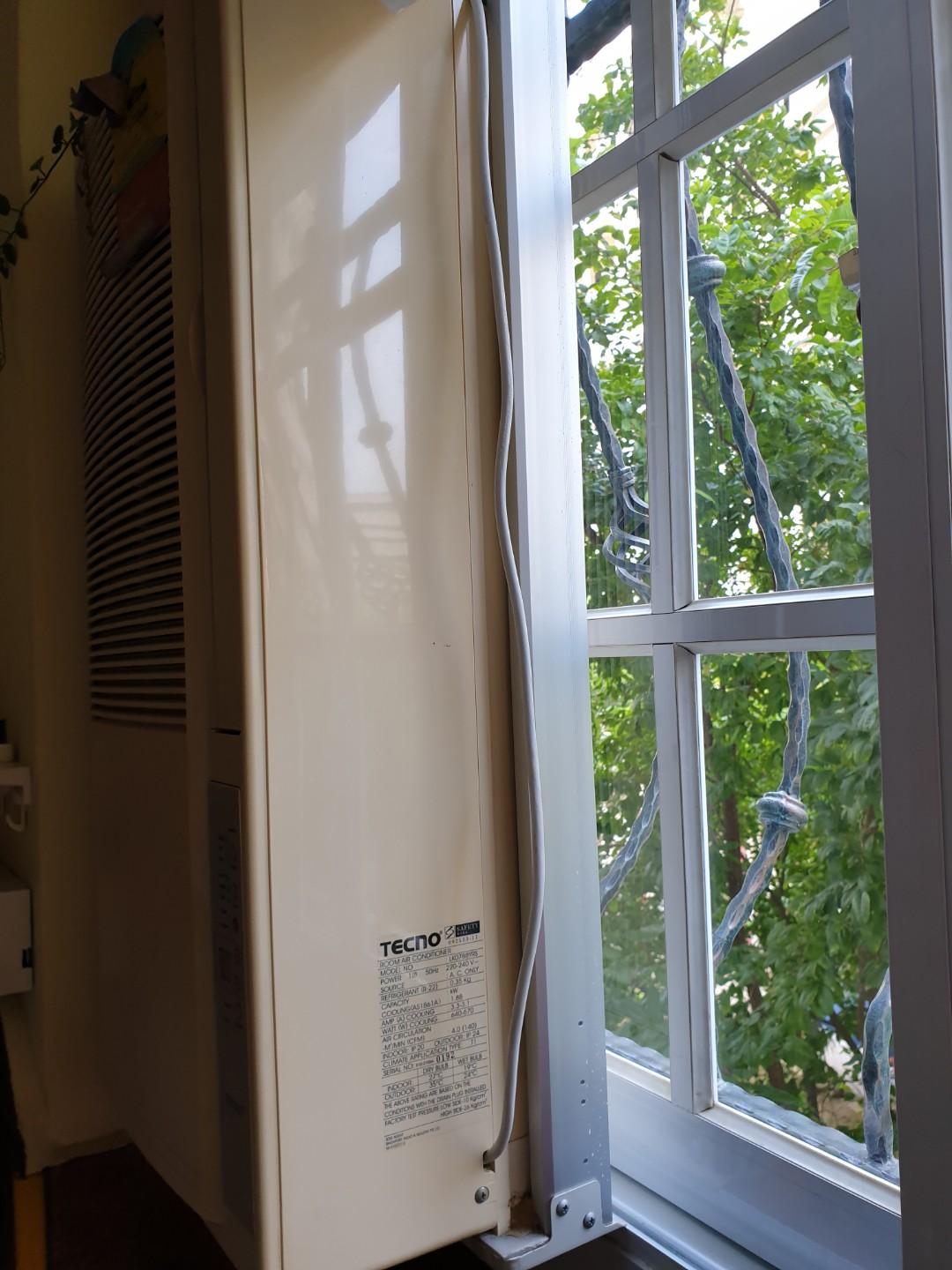 Tecno casement window air conditioner, TV u0026 Home Appliances, Air  Conditioners u0026 Heating on Carousell