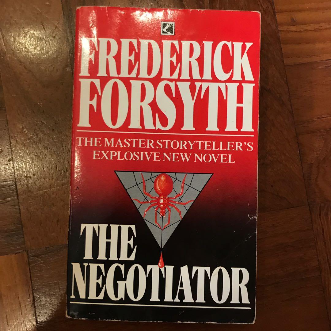 The Negotiator Frederick Forsyth Books Stationery Fiction On Carousell