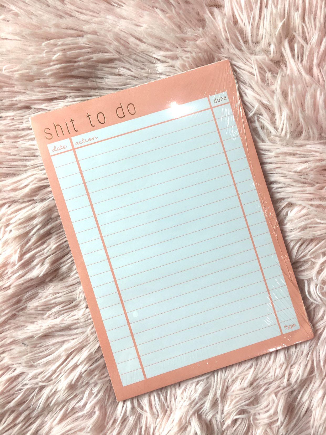 Typo Notebook Books Stationery Books On Carousell