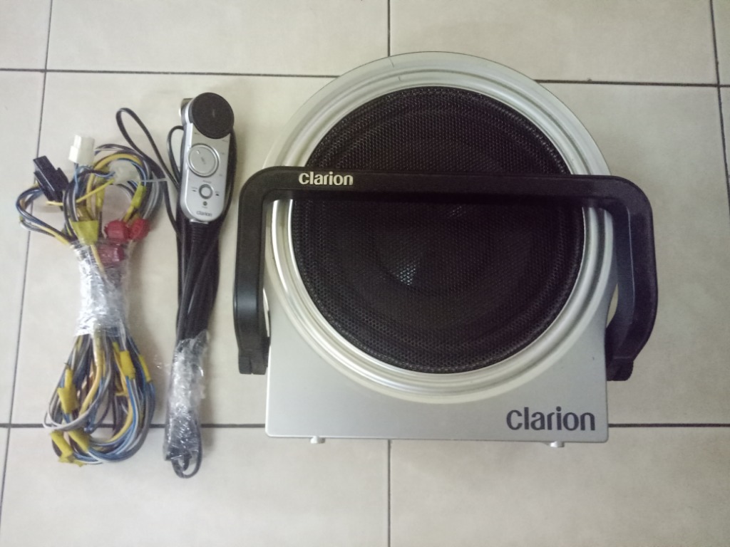 Underseat Subwoofer SRV212 Clarion