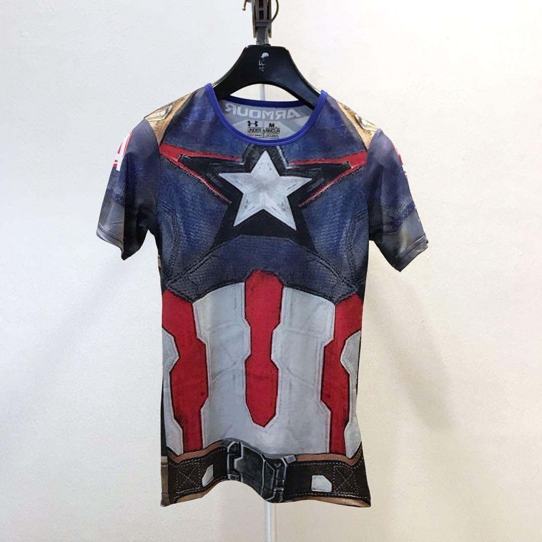 under armour compression marvel