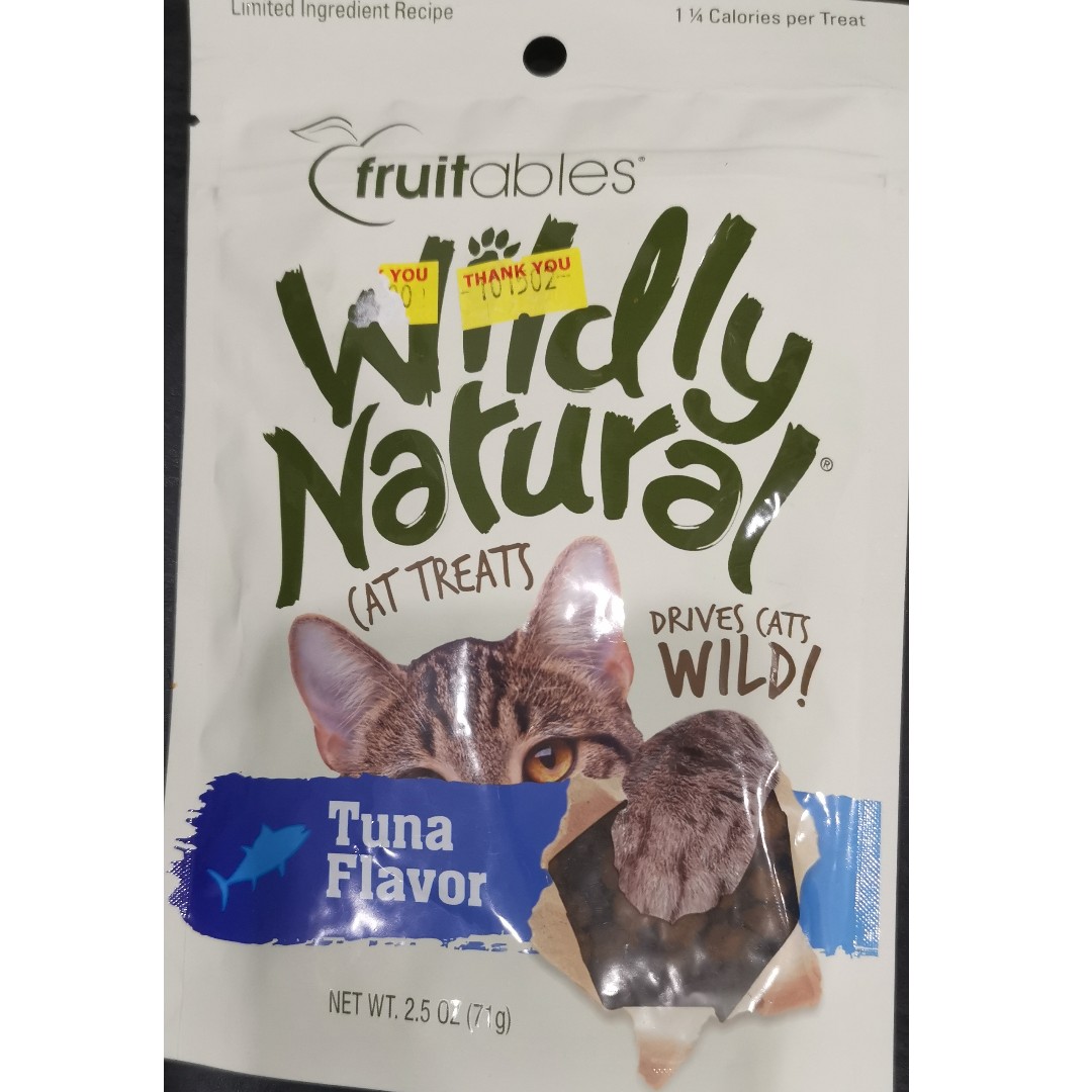 wildly natural cat treats