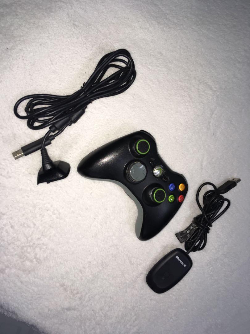 xbox controller with wireless adaptor