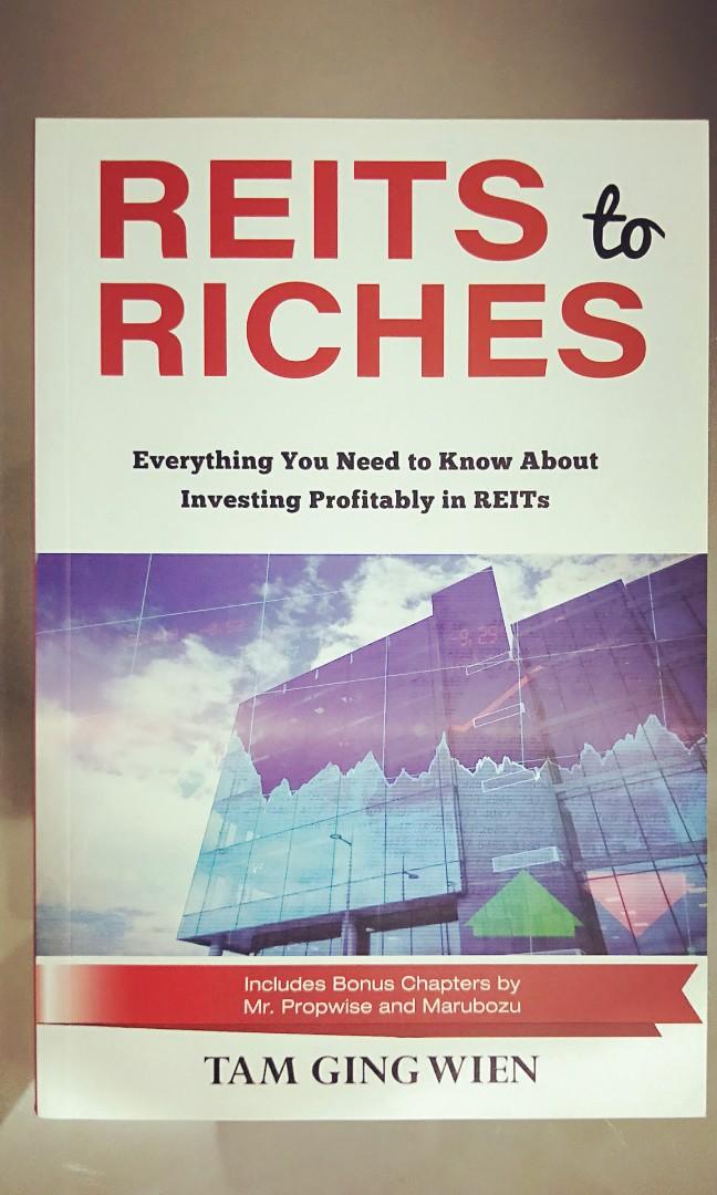 Image result for reits to riches'