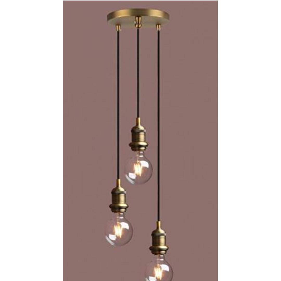 3 way pendant light Clearance