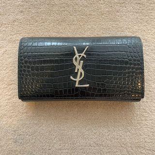 YSL Monogram Flap Wallet