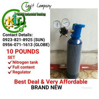 🚛Delivery Nitrogen tank and regulator Rent Sell Refill