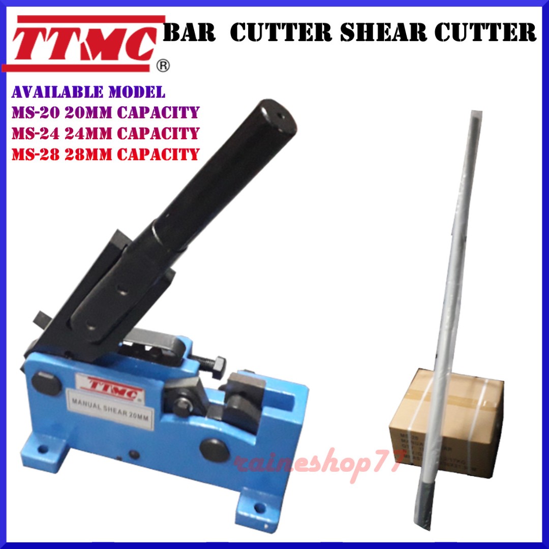 20mm Bar Cutter Rebars Cutter High Quality, Commercial & Industrial,  Construction Tools & Equipment on Carousell